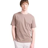 DeFacto Regular Fit%100 Pamuk Basic Tişört Kahve, XS, V7699AZ26SP, Kahve-BN571, Erkek