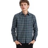 DeFacto REGULAR FIT%100 Pamuk Kareli Gömlek, XXL, G4992AX26SP, Yeşil, Erkek