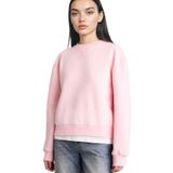 DeFacto Relax Fit Basic Sweatshirt Pembe, XL, H2149AX25WN, Pembe-PN38, kadın