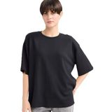 DeFacto Relax Fit Bisiklet Yaka Basic Kısa Kollu Tişört, S, G2642AX25AU, Siyah-BK81, Kadın