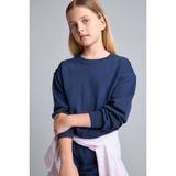 DeFacto Relax Fit Bisiklet Yaka Ekru Sweatshirt Kız Çocuk E6842A826AU