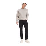 DeFacto Relax Fit Bisiklet Yaka Kalın İçi Yumuşak Tüylü Basic Düz Sweatshirt, M, T5139AZ25AU, Gri, erkek