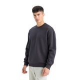DeFacto Relax Fit Bisiklet Yaka Kalın İçi Yumuşak Tüylü Basic Düz Sweatshirt, S, T5139AZ25AU, Antrasit-AR138, erkek