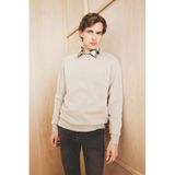 Defacto Relax Fit Bisiklet Yaka Kalın Kumaş Sweatshirt, L, E9409AX25AU, Bej, Erkek