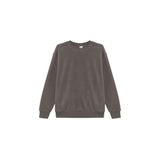 DeFacto Relax Fit Bisiklet Yaka Polar Sweatshirt, L, F3685AX25WN, Gri-GR308, erkek