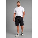 DeFacto Relax Fit Düz Paça Büyük Beden Siyah Şort H2058AX26SM - Siyah-BK81 - 4XL