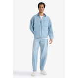 DeFacto Relax Fit Düz Paça Jean Pantolon, 36, E8423AX25AU, Mavi-NM39, Erkek