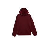 DeFacto Relax Fit Kapüşonlu Basıc Kalın Sweatshirt, XL, D9935AX25WN, Bordo-BR115, kadın