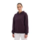 DeFacto Relax Fit Kapüşonlu Basıc Kalın Sweatshirt, XL, D9935AX25WN, Mor-PR38, kadın