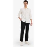 DeFacto Relax Fit Kısa Paça Keten Görünümlü Beli Bağcıklı Lastikli Cepli Pantolon E4790AX25AU - Siyah-BK27 - 30