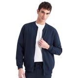 Defacto Relax Fit Kolej Yaka Bomber Hırka, Xl, D7930AX25SP, Lacivert, Erkek