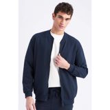 DeFacto Relax Fit Kolej Yaka Dokulu Bomber Hırka D7930ax25sp