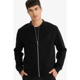 DeFacto Relax Fit Kolej Yaka Fermuarlı Bomber Hırka F3576AX25WN