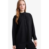 DeFacto Relax Fit Krep Uzun Kollu Tunik F3067AX25AU