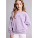DeFacto Relax Fıt Uzun Kollu Pamuklu Baskılı Sweatshırt Kız Çocuk E6782A826SP
