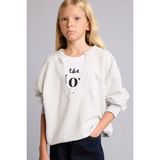 DeFacto Relax Fit V Yaka Uzun Kollu Sweatshirt Kız Çocuk I3418A826AU - Gri-GR421 - 11 - 12 Yaş
