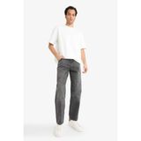 DeFacto Relax Fit Yırtık Detaylı Jean Pantolon, 34, E8420AX25AU, Siyah-NM40, Erkek
