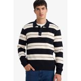 DeFacto Renk Bloklu Triko Kazak Lacivert, 2XL, F7180AX25WN, Lacivert-NV64, Erkek