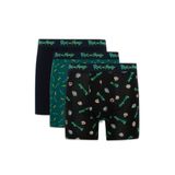 DeFacto Rick and Morty Regular Fit 3'lü Boxer, XL, G8354AX26SP, Lacivert-NV86, erkek