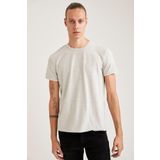 DeFacto S5345AZ20HS Erkek Regular Fit Bisiklet Yaka Basic Pamuklu Tişört
