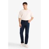 DeFacto Sergio Regular Fıt Mavi - Siyah Erkek Jean Pantolon W7086AZ/NM83
