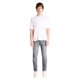 DeFacto Sergio Regular Fit Normal Kalıp Normal Bel Boru Paça Jean Pantolon, 28/30, B7349AX24SP, Gri-NM55, Erkek