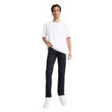 DeFacto Sergio Regular Fit Normal Kalıp Normal Bel Boru Paça Jean Pantolon, 34/34, F4618AX25AU, Mavi-NM34, Erkek