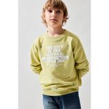 DeFacto Sıcak Tutan Bisiklet Yaka Efekt Baskılı Sweatshirt Erkek Çocuk I0674A826AU