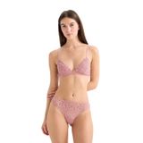 DeFacto Simli Dantel Brazilian Külot, XS, G2382AX25WN, Pembe-BR86, kadın
