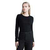 DeFacto Siyah Basic Slim Fit Sweatshirt, 2XL, G8729AX26SP, Siyah-BK81, Kadın