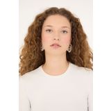 DeFacto Siyah Şık Pantolon Flare Fit Yüksek Bel Standart Boy Payetli E1773AX24CW