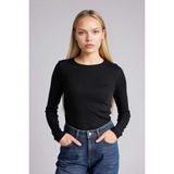 DeFacto Slim Fit Basic Modal Tişört, XL, G8256AX26SP, Siyah, Kadın