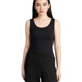 DeFacto Slim Fit Basic Yuvarlak Yaka Atlet, XL, I1059AZ26SM, Siyah, Kadın