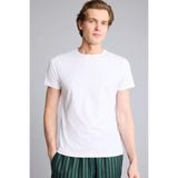 DeFacto Slim Fit Bisiklet Yaka Fanila, 3XL, L4885AZ26SP, Beyaz-WT34, Erkek