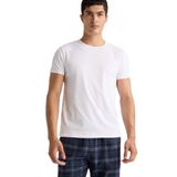 DeFacto Slim Fit Bisiklet Yaka Fanila, S, L4885AZ25AU, Beyaz-WT34, Erkek