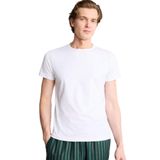 DeFacto Slim Fit Bisiklet Yaka Fanila, XL, L4885AZ26SP, Beyaz-WT34, Erkek