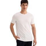 DeFacto Slim Fit Bisiklet Yaka Kısa Kollu Tişört, 3XL, M6606AZ26SP, Beyaz, Erkek