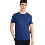 DeFacto Slim Fit Bisiklet Yaka Kısa Kollu Tişört, XS, M6606AZ26SP, İndigo-IN131, Erkek