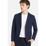 DeFacto Slim Fit Blazer Ceket, 46, F7690AX26SP, Lacivert, Erkek