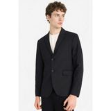 DeFacto Slim Fit Blazer Ceket, 58, Slim Fit Blazer Ceket, Siyah, Erkek