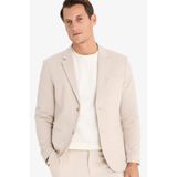 DeFacto Slim Fit Blazer Ceket Bej, 56, N0503AZ25SP, Bej-BG224, Erkek