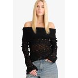 DeFacto Slim Fit Dar Kesim Açık Omuz Kazak G1333AX25WN