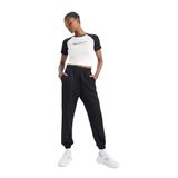DeFacto Slim Fit Dar Kesim Bisiklet Yaka Baskılı Sporcu Ribana Kısa Kollu Tişört, XS, D9032AX25SP, Ekru-ER136, Kadın