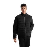 DeFacto Slim Fit Dar Kesim Dik Yaka Astarlı Fermuarlı Cepli Kışlık Mont, M, Slim Fit Dar Kesim Dik Yaka Astarlı Fermuarlı Cepli Kışlık Mont, Siyah-BK27, Erkek