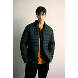DeFacto Slim Fit Dar Kesim Dik Yaka Fermuarlı Cepli Suni Deri Mont Ceket X4014az24sp
