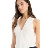DeFacto Slim Fit Dar Kesim Düğmeli Triko Yelek, M, Slim Fit Dar Kesim Düğmeli Triko Yelek, Ekru-ER222, Kadın