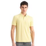 DeFacto Slim Fit Dar Kesim Polo Yaka Kısa Kollu Pike Tişört, M, E1208AX25SM, Haki-KH486, Erkek