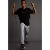 DeFacto Slim Fit Dar Kesim Standart Paça Sporcu Jogger Eşofman Altı D7238AX25AU - XL - Gri-GR455
