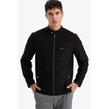 Defacto Slim Fit Dik Yaka Fermuarlı Mont, Xl, Slim Fit Dik Yaka Fermuarlı Mont, Siyah, Erkek