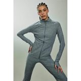 DeFacto Slim Fit Dik Yaka Hırka Gri, S, F8013AX26SP, Gri-GR463, Kadın